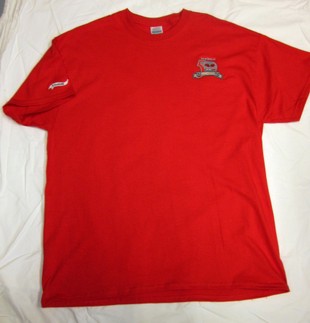50TH ANNIVERSARY RED T SHIRT
